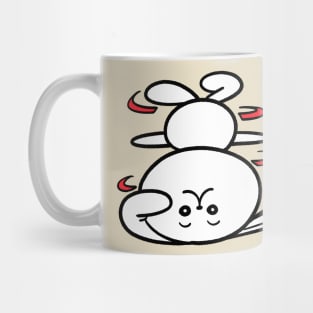 Upside down Turn around Rabbit Mug